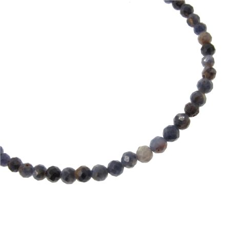 Fazettált Zafír drágakő nyaklánc