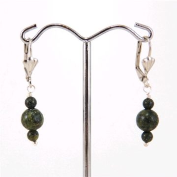 Szerpentin fülbevaló #3