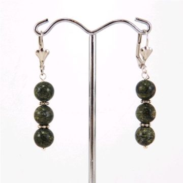 Szerpentin fülbevaló #1