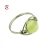 Zöld kalcit drótékszer gyűrű