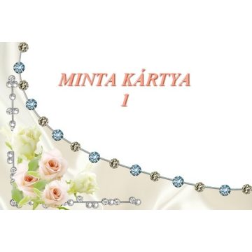 Ajándék kísérő kártya