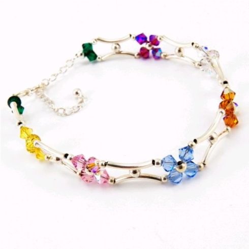 Karkötő, Swarovski kristály gyöngyökből