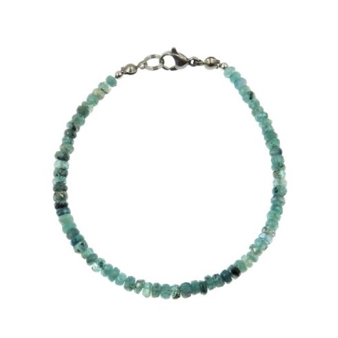 Indigolit kék turmalin karkötő