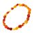 Karneol  nugget karkötő 