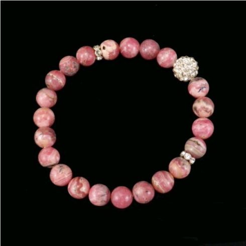 Rodokrozit  karkötő