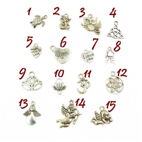 Rózsakvarc onix karkötő 