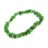 Nefrit jade splitter szemcse gumis karkötő