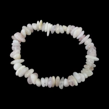 Morganit splitter szemcse karkötő