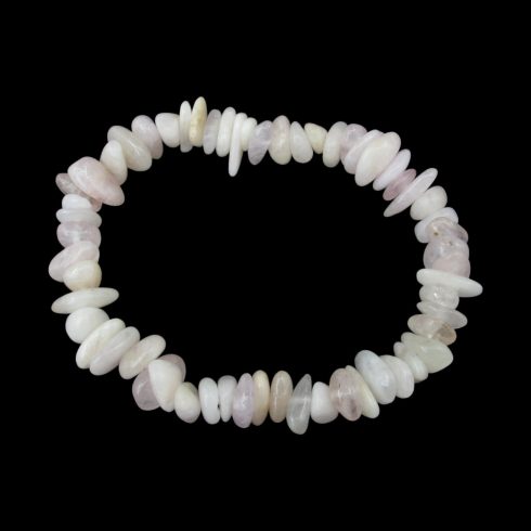 Morganit splitter szemcse karkötő