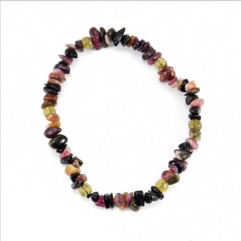 Turmalin splitter szemcse karkötő