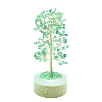 Világító aventurin köves szerencsefa életfa