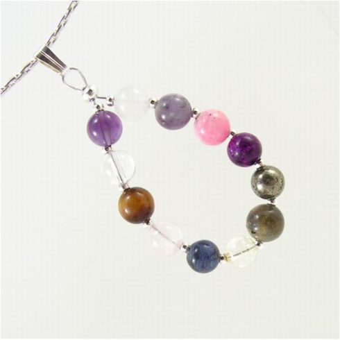 12 DNS Mesterkristály medál -nyaklánc