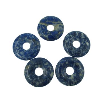 Donut fánk PI medál -Lápisz lazuli 3cm