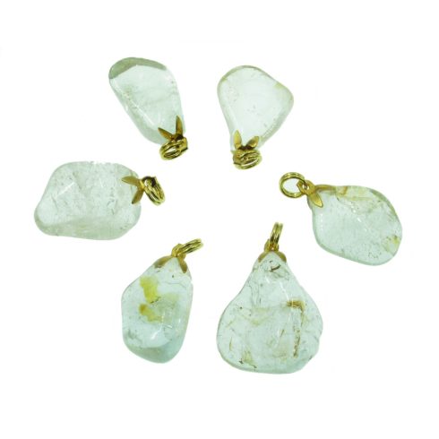 Kék topáz rög medál