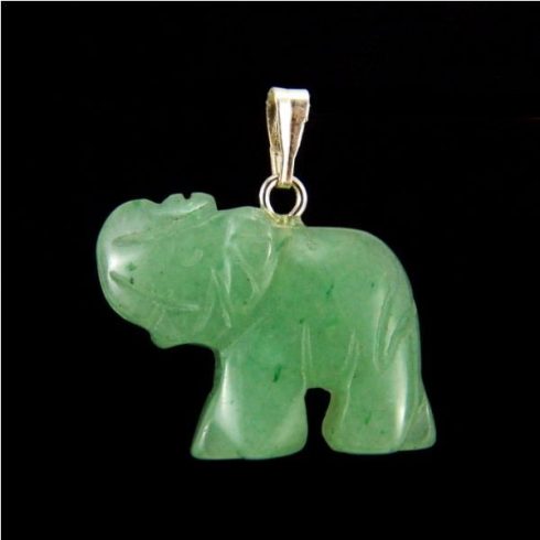 Elefánt ásvány medál - Aventurin