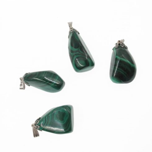 Nagy méretű Malachit medál