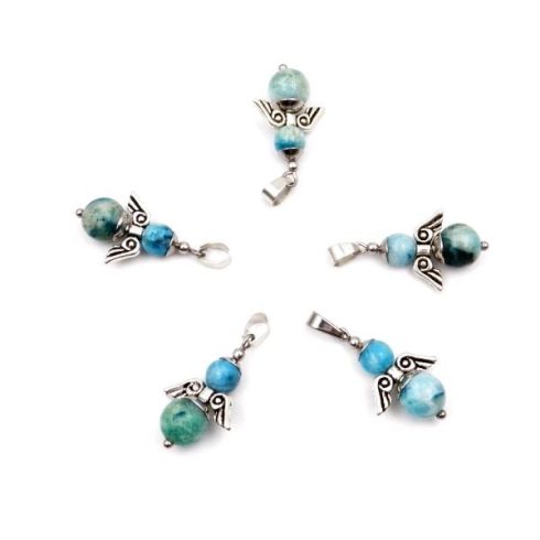 Hemimorfit angyal medál