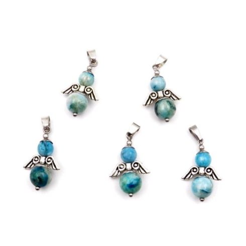 Hemimorfit angyal medál