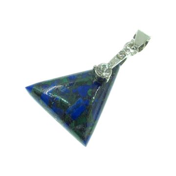 Azurit-malachit férfi medál