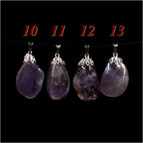 Ametiszt Angyal aura (opál aura ) kvarc medál