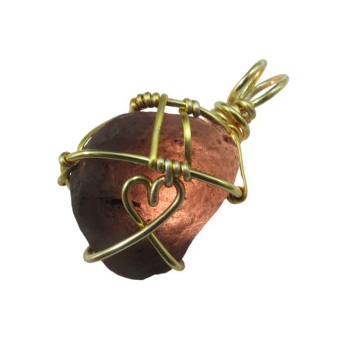 Egyedi Cintamani kő medál 