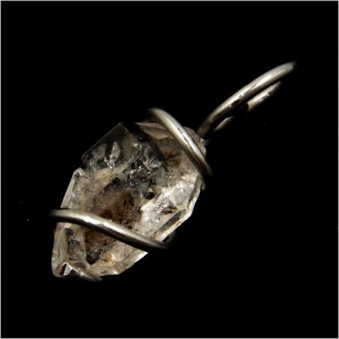 Herkimeri gyémánt egyedi medál