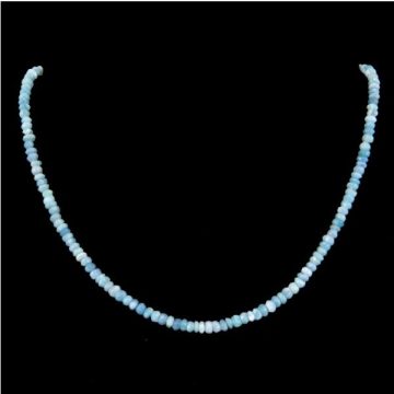 Owyhee kék opál nyaklánc 