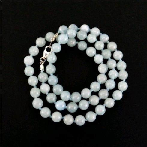 Akvamarin  nyaklánc #4