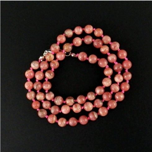 Rodokrozit nyaklánc
