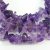 Ametiszt splitter szemcse nyaklánc