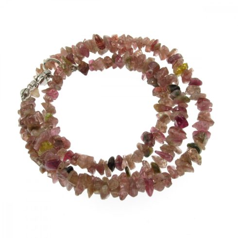 Dinnye turmalin splitter szemcse nyaklánc