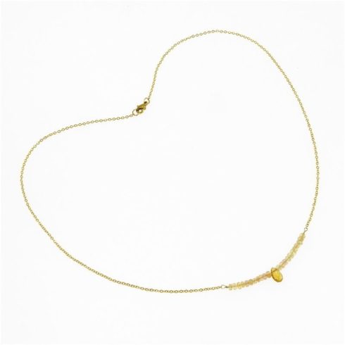 Imperiál arany topáz nyaklánc