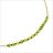 Peridot (olivin) nyaklánc