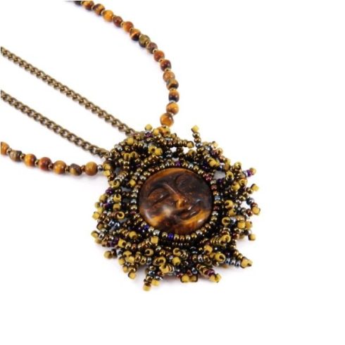 Tigrisszem medál nyaklánc