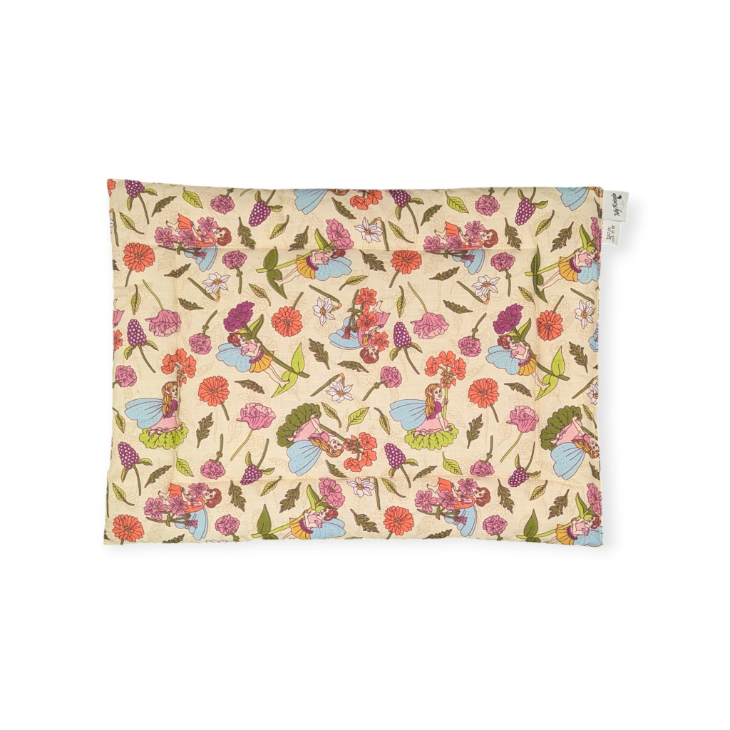 Image of Borostyánköves baba párna, -Beige virágtündér