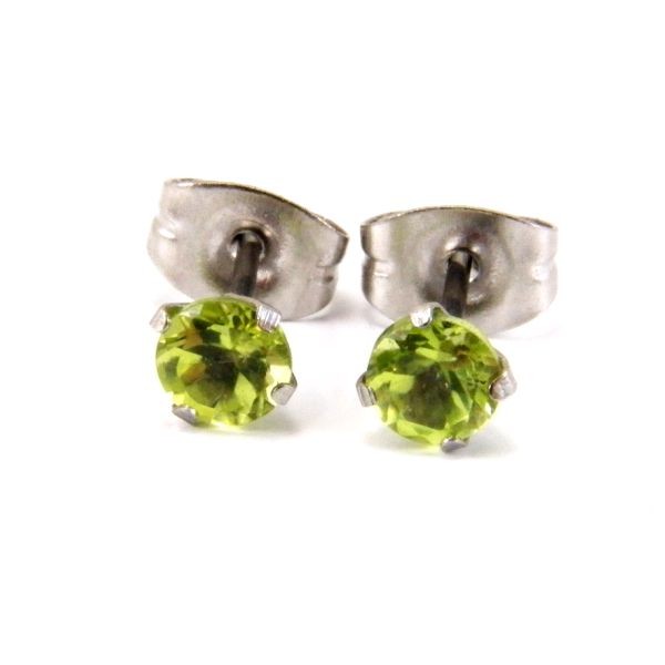 Image of Peridot / olivin fülbevaló