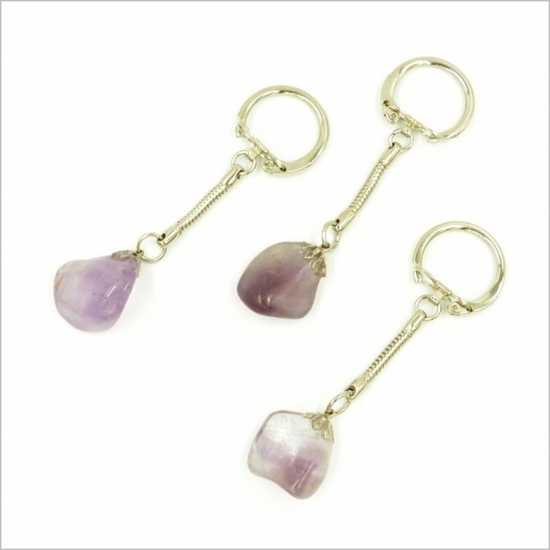 Image of Ametiszt kulcstartó