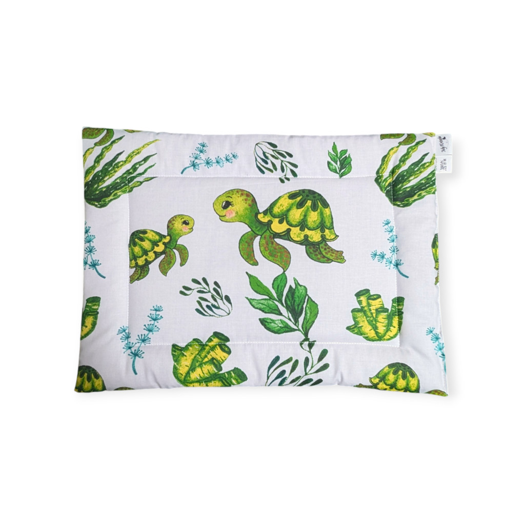 Image of Borostyánköves baba párna, -Teknősök